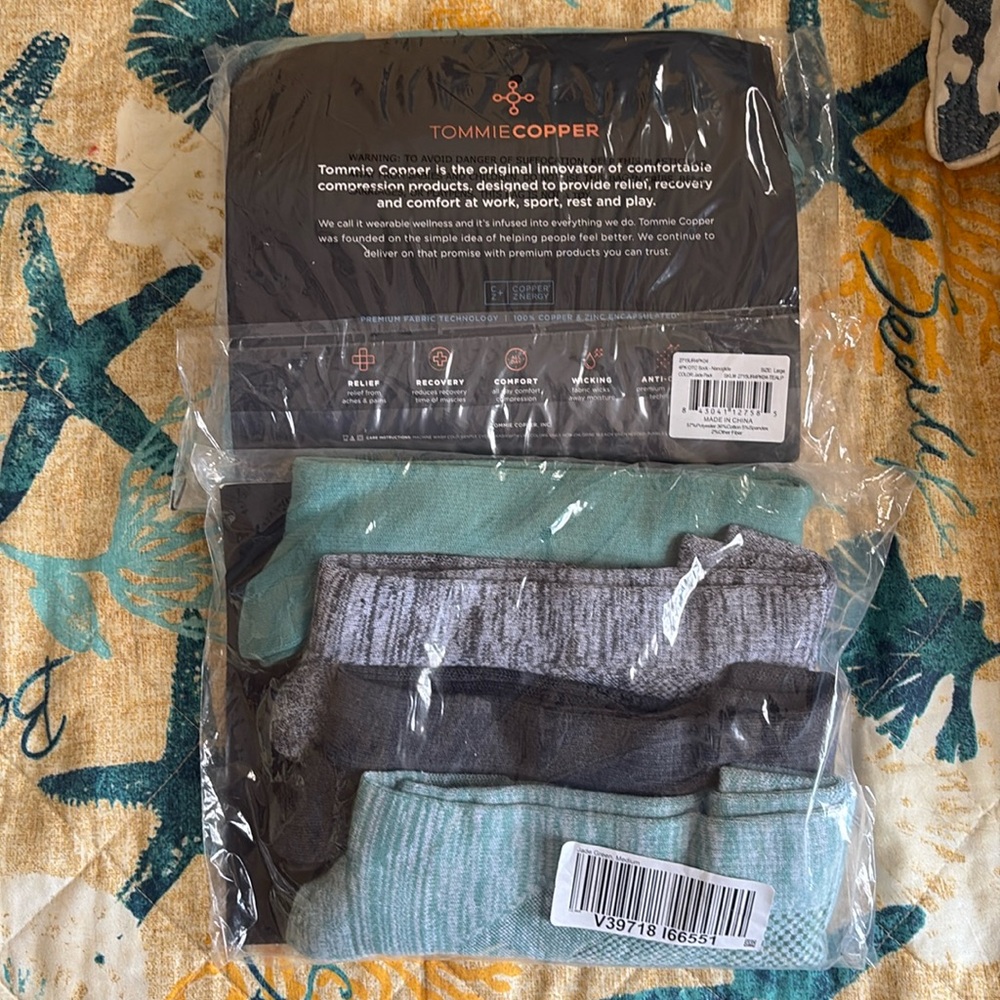 NWT Tommie Copper Compression Socks